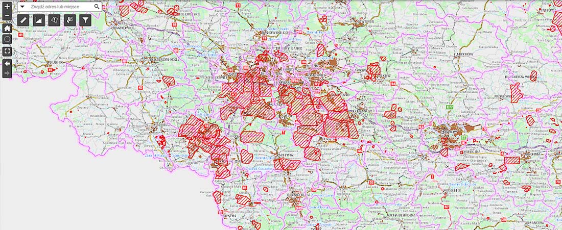 mapa zagrożeń