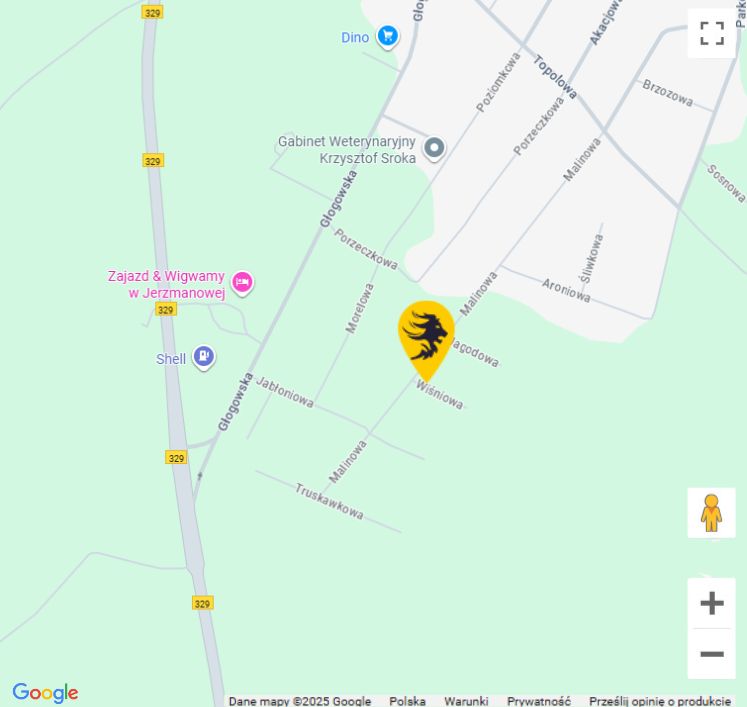 mapa Polkowice